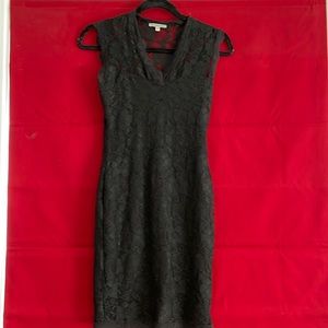 Charlotte Russe black lace dress